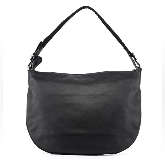 Gucci Handbags - GUCCI Charlotte Black Leather Hobo Bag